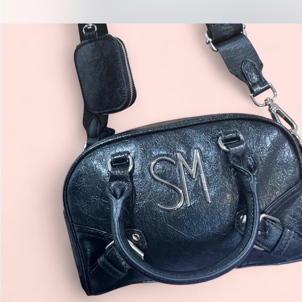Black Leather Women's Bag